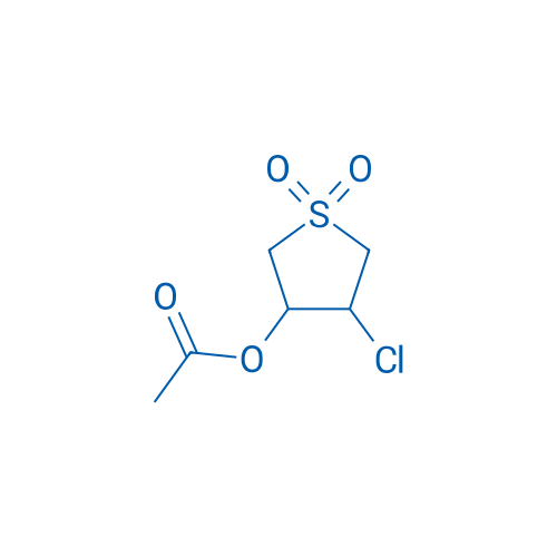 4-Chloro-1,1-dioxidotetrahydrothiophen-3-yl acetate 1g