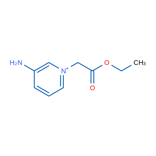 3-Amino-1-(2-ethoxy-2-oxoethyl)pyridin-1-ium 1g