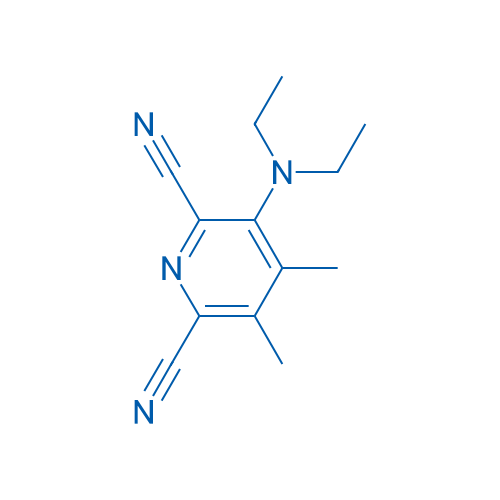 3-(Diethylamino)-4,5-dimethylpyridine-2,6-dicarbonitrile 1g