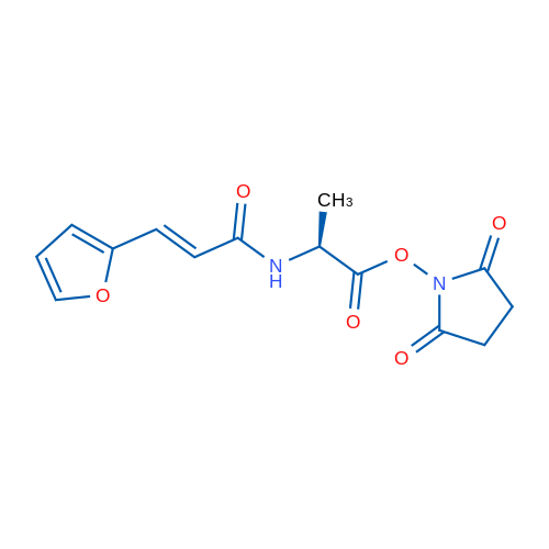 (S)-2,5-Dioxopyrrolidin-1-yl 2-(3-(furan-2-yl)acrylamido)propanoate 5g