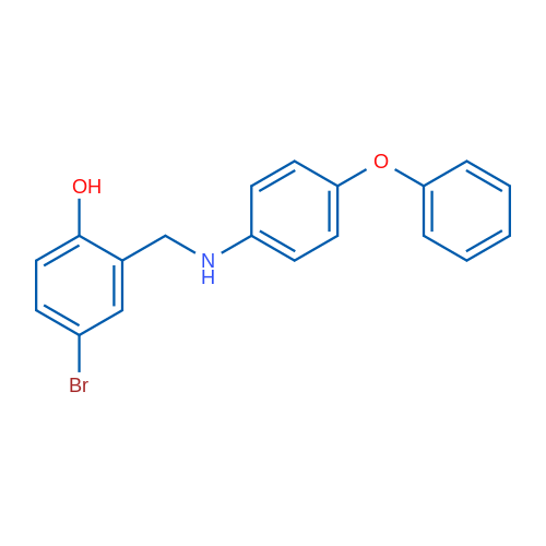 4-Bromo-2-(((4-phenoxyphenyl)amino)methyl)phenol 1g