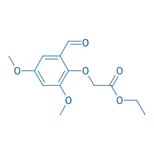 Ethyl 2-(2-formyl-4,6-dimethoxyphenoxy)acetate 5g