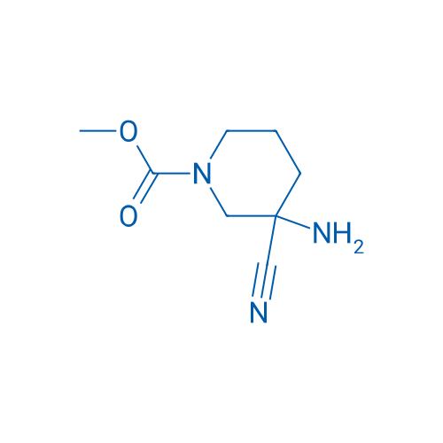 Methyl 3-amino-3-cyanopiperidine-1-carboxylate 1g