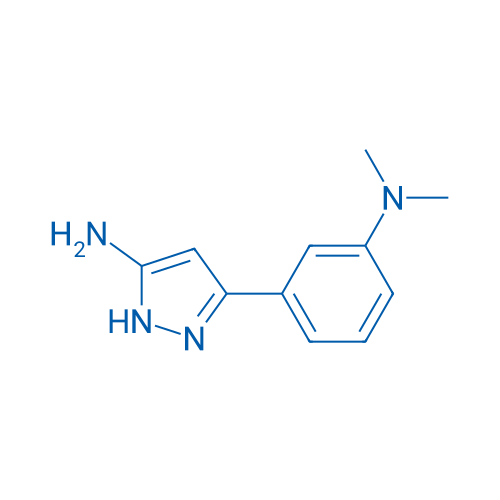3-(3-(Dimethylamino)phenyl)-1H-pyrazol-5-amine 250mg