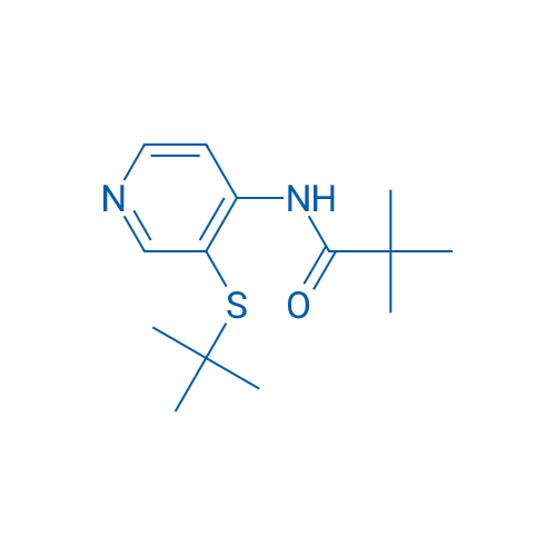 N-(3-(tert-Butylthio)pyridin-4-yl)pivalamide 1g