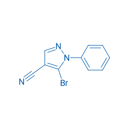 5-Bromo-1-phenyl-1H-pyrazole-4-carbonitrile 250mg