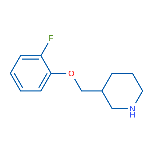 3-((2-Fluorophenoxy)methyl)piperidine 1g