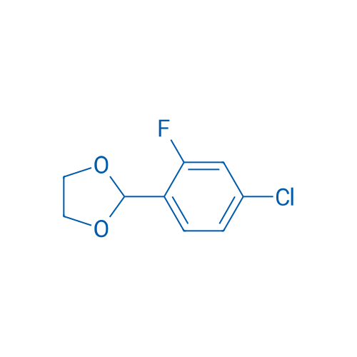 2-(4-Chloro-2-fluorophenyl)-1,3-dioxolane 250mg