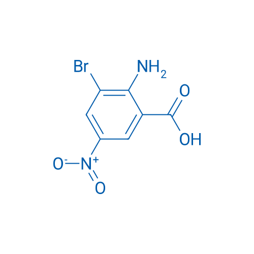 2-Amino-3-bromo-5-nitrobenzoic acid 250mg