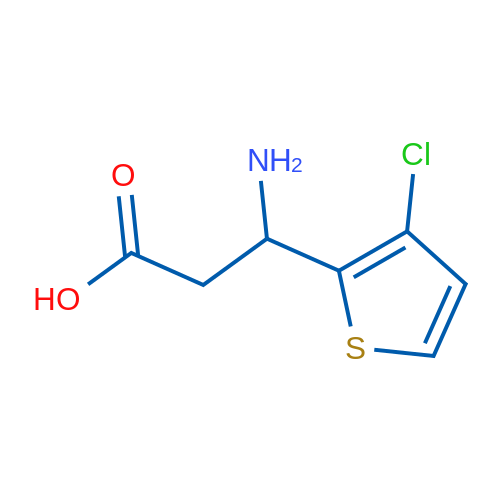 3-Amino-3-(3-chloro(2-thienyl))propanoic acid 1g