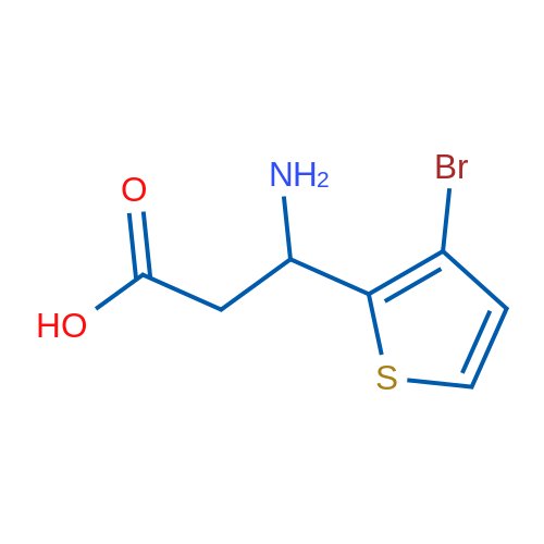 3-Amino-3-(3-bromo(2-thienyl))propanoic acid 1g
