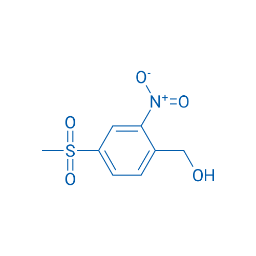 (4-(Methylsulfonyl)-2-nitrophenyl)methanol 1g