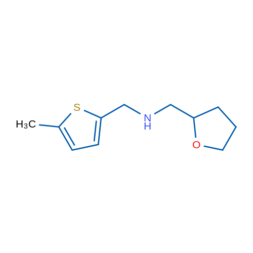1-(5-Methylthiophen-2-yl)-N-((tetrahydrofuran-2-yl)methyl)methanamine 1g