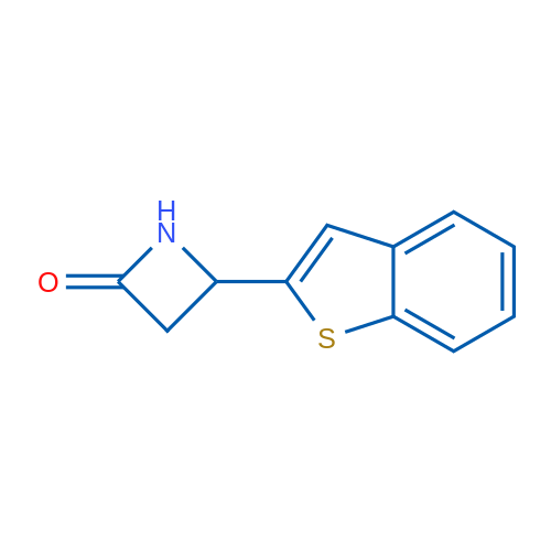 4-(1-Benzothiophen-2-yl)azetidin-2-one 1g
