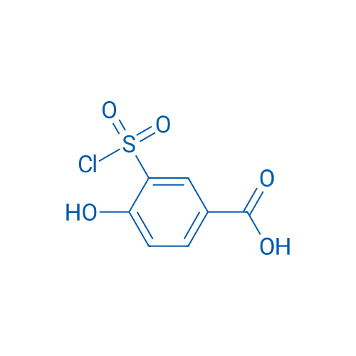 3-(Chlorosulfonyl)-4-hydroxybenzoic acid 100mg