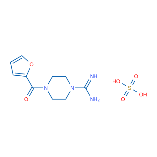 4-(Furan-2-carbonyl)piperazine-1-carboximidamide sulfate 5g