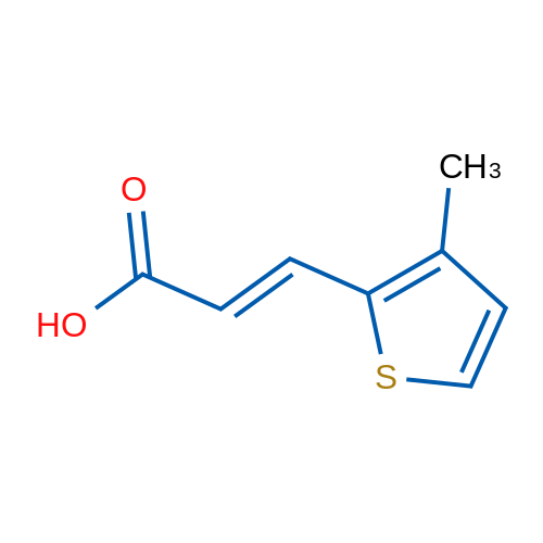 3-(3-Methylthiophen-2-yl)acrylic acid 5g