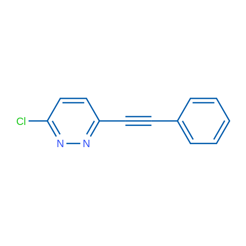 3-Chloro-6-(phenylethynyl)pyridazine 1g