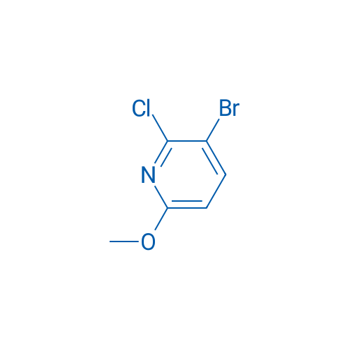 3-Bromo-2-chloro-6-methoxypyridine 1g