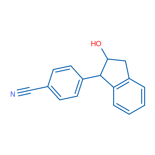 4-(2-Hydroxy-2,3-dihydro-1H-inden-1-yl)benzonitrile 1g