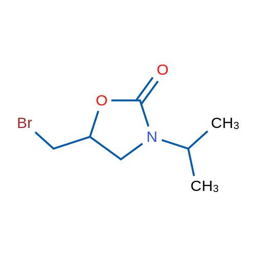 5-(Bromomethyl)-3-(propan-2-yl)-1,3-oxazolidin-2-one 1g