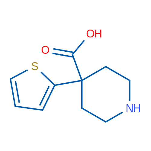 4-(Thiophen-2-yl)piperidine-4-carboxylic acid 1g