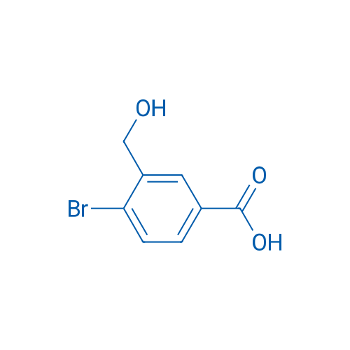 4-Bromo-3-(hydroxymethyl)benzoic acid 5g