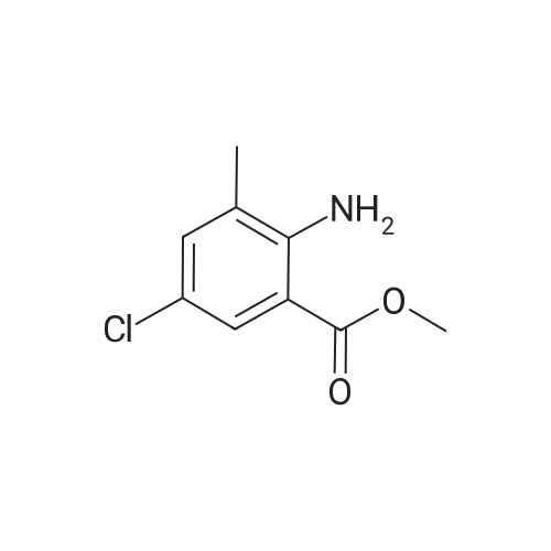 Methyl 2-amino-5-chloro-3-methylbenzoate 250mg