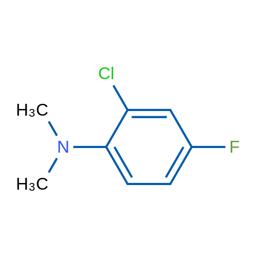 2-Chloro-4-fluoro-N,N-dimethylaniline 1g