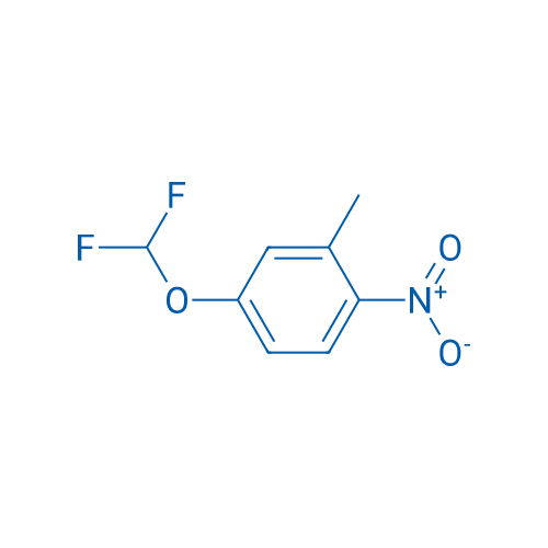 4-(Difluoromethoxy)-2-methyl-1-nitrobenzene 250mg