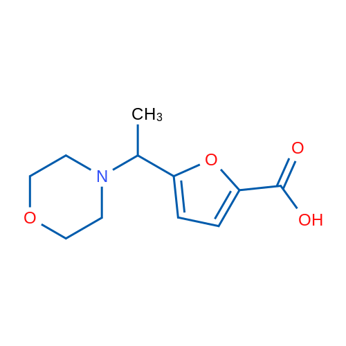 5-(1-Morpholinoethyl)furan-2-carboxylic acid 1g