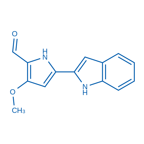 5-(1H-Indol-2-yl)-3-methoxy-1H-pyrrole-2-carbaldehyde 250mg