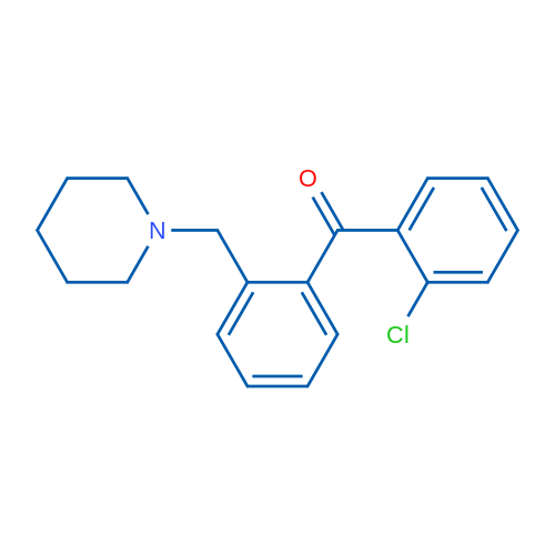 2-Chloro-2'-piperidinomethyl benzophenone 1g