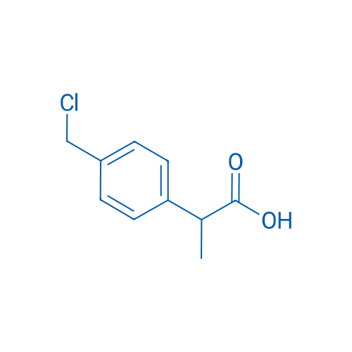 2-(4-(Chloromethyl)phenyl)propanoic acid 250mg