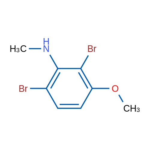 2,6-Dibromo-3-methoxy-N-methylaniline 1g