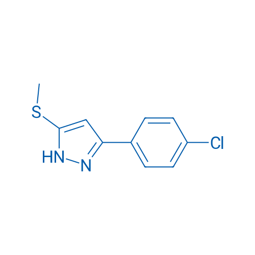3-(4-Chlorophenyl)-5-(methylsulfanyl)-1H-pyrazole 5mg