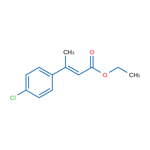 Ethyl (2E)-3-(4-chlorophenyl)but-2-enoate 1g