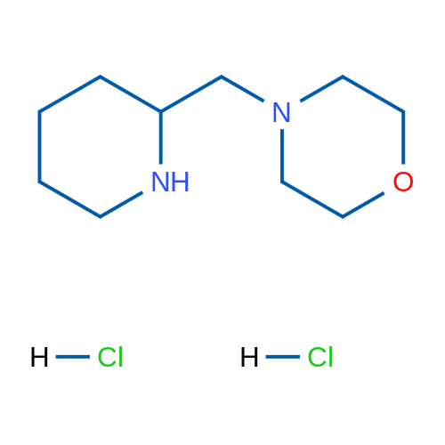 4-(Piperidin-2-ylmethyl)morpholine dihydrochloride 1g