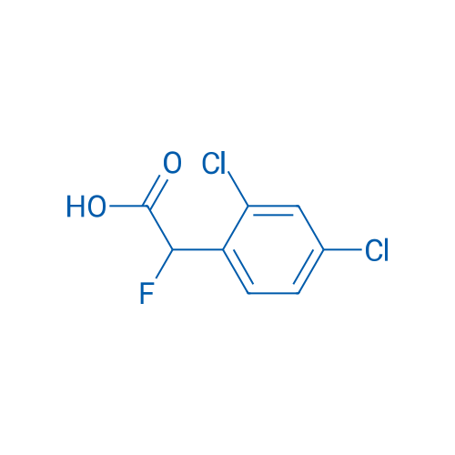 2-(2,4-Dichlorophenyl)-2-fluoroacetic acid 100mg