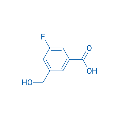 3-Fluoro-5-(hydroxymethyl)benzoic Acid 250mg