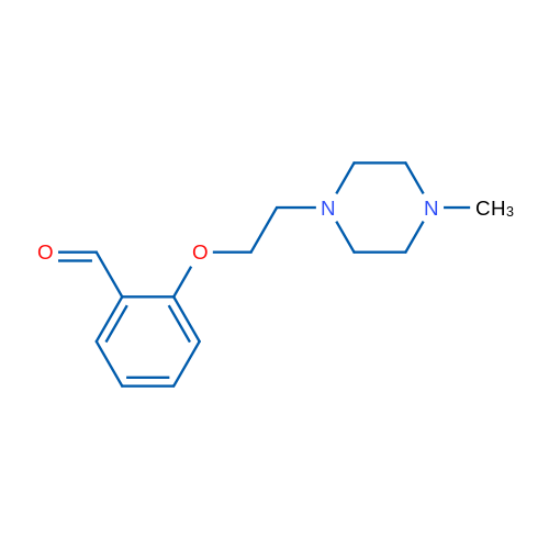 2-(2-(4-Methylpiperazin-1-yl)ethoxy)benzaldehyde 1g