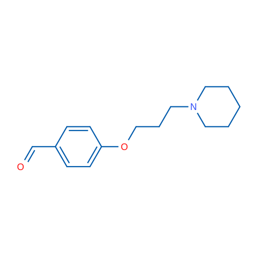 4-(3-(Piperidin-1-yl)propoxy)benzaldehyde 1g