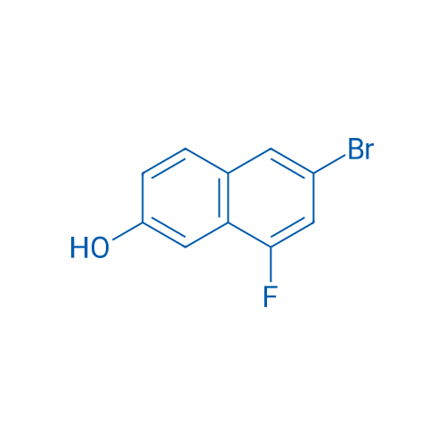 6-Bromo-8-fluoronaphthalen-2-ol 250mg