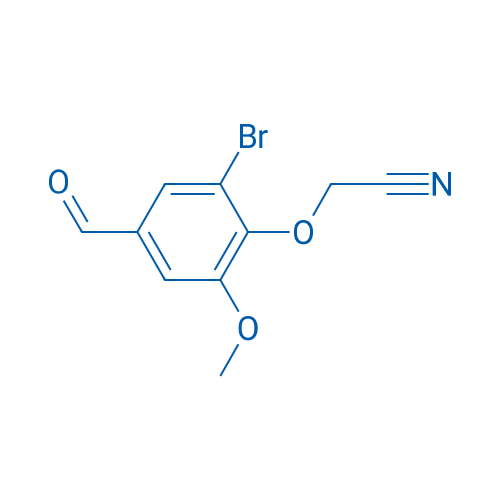 2-(2-Bromo-4-formyl-6-methoxyphenoxy)acetonitrile 5g