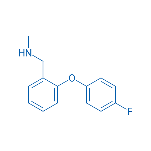 1-(2-(4-Fluorophenoxy)phenyl)-N-methylmethanamine 1g