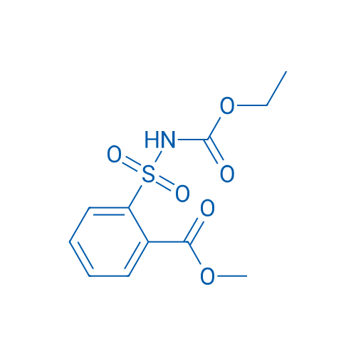 Methyl 2-(N-(ethoxycarbonyl)sulfamoyl)benzoate 250mg