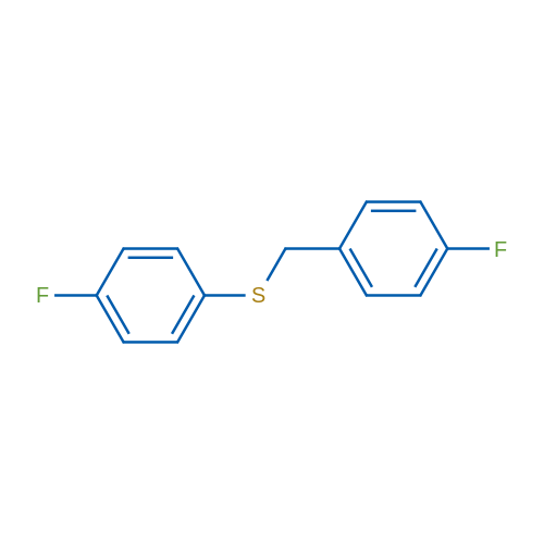 (4-Fluorobenzyl)(4-fluorophenyl)sulfane 1g