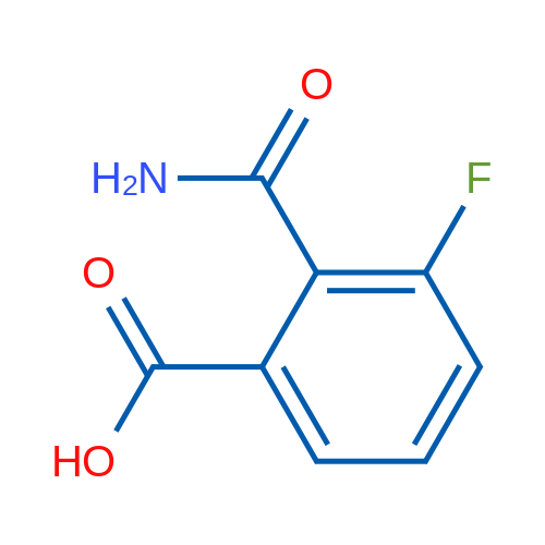 2-Carbamoyl-3-fluorobenzoic acid 1g