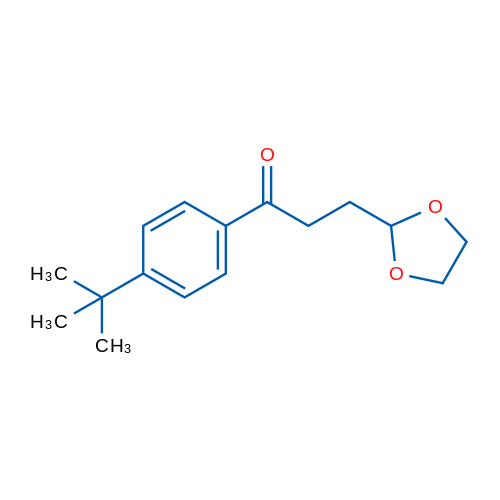 1-(4-(tert-Butyl)phenyl)-3-(1,3-dioxolan-2-yl)propan-1-one 1g