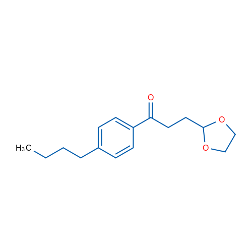 1-(4-Butylphenyl)-3-(1,3-dioxolan-2-yl)propan-1-one 1g